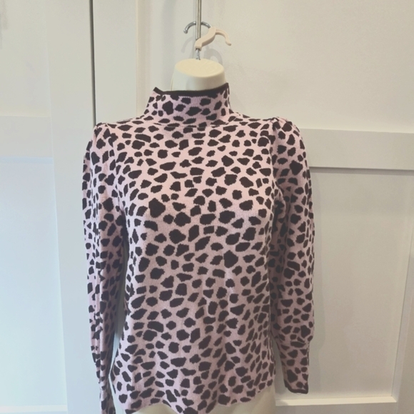 Ann Taylor Leopard Print Sweater - Picture 5 of 5
